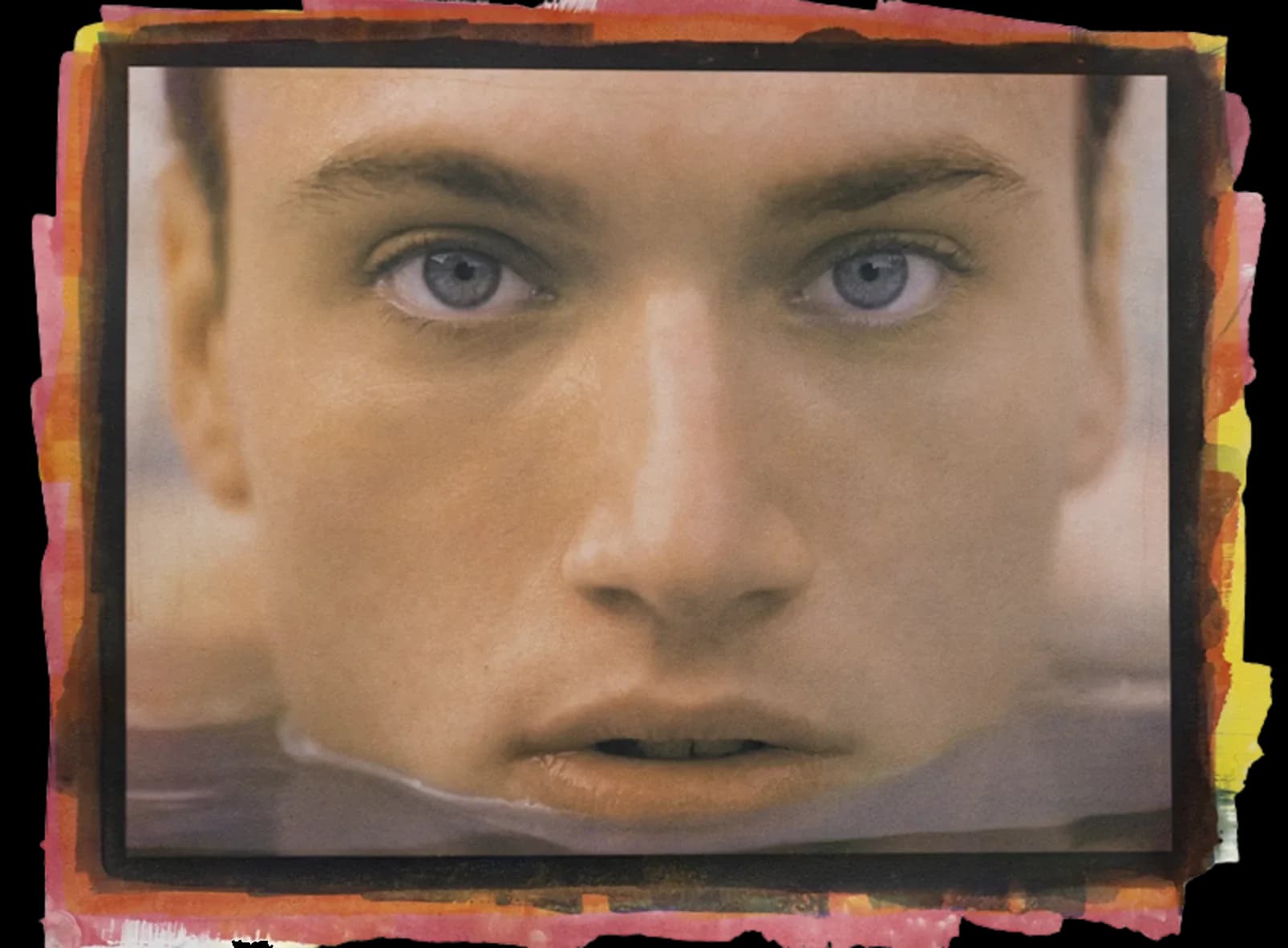 Gum bichromate print detail.