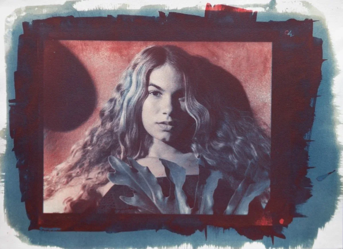 Girl with Leaf, 2020